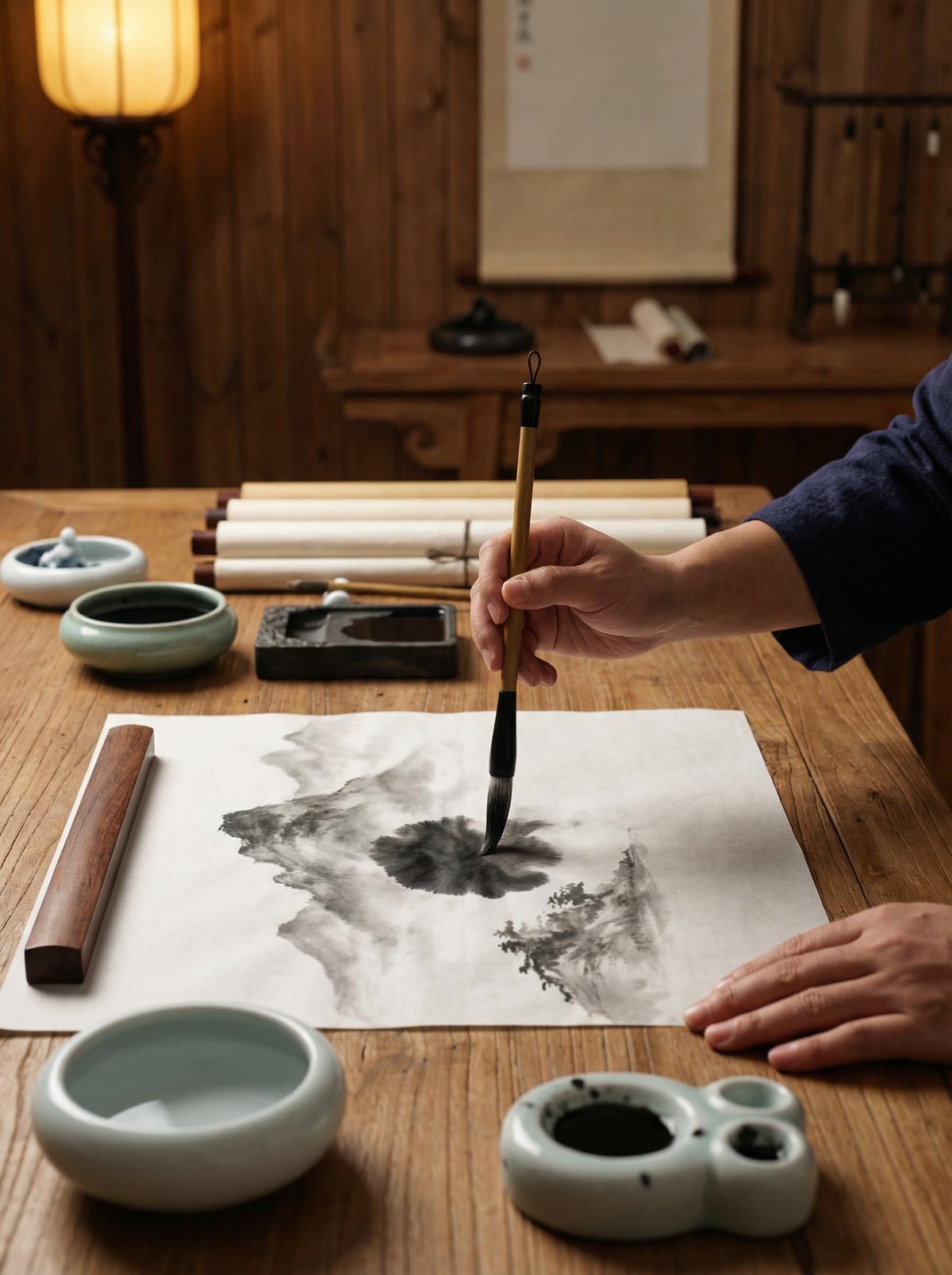 糖心Vlog 糖心Vlog：水墨雅集国画入门视频教程 - cbqkqdw.cn